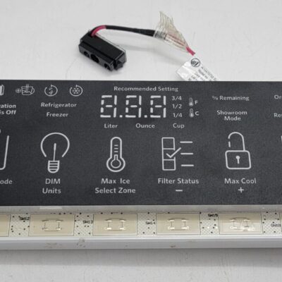 Genuine Refrigerator Kitchen Aid Display Control Board Part#W10677105