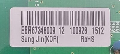 Genuine Refrigerator LG Circuit Board Part#EBR67348009 - Image 4