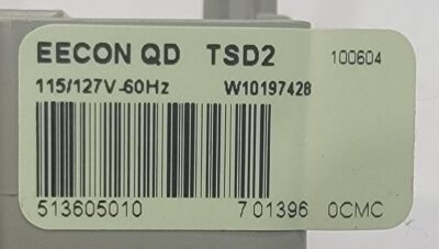 Genuine Refrigerator Whirlpool Start Relay Part#W10197428 - Image 4