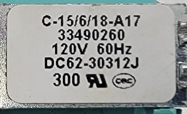 Genuine Washer Samsung Water Inlet Valve Part#DC62-30312J - Image 5