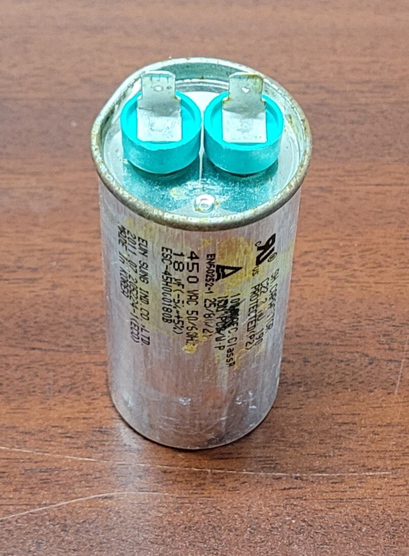 Genuine-Washer-Whirlpool-Capacitor-PartESC-45H000180B-405992179345 Genuine Washer Whirlpool Capacitor PartESC 45H000180B 405992179345
