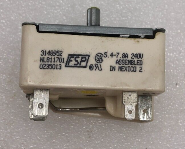 Genuine Whirlpool Range Switch Part#3148952 NL811701 0235013