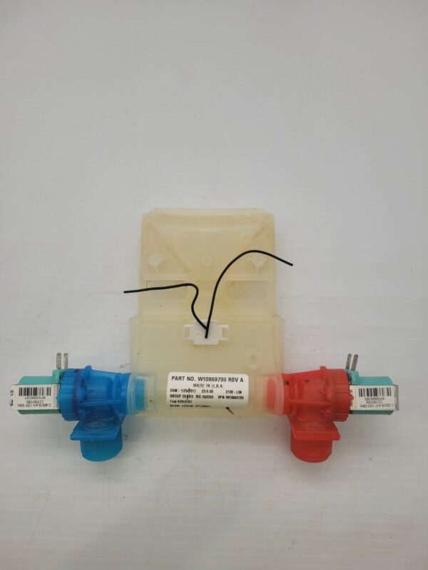 Genuine Whirlpool Washer water valve Part #W10869799 - Image 3