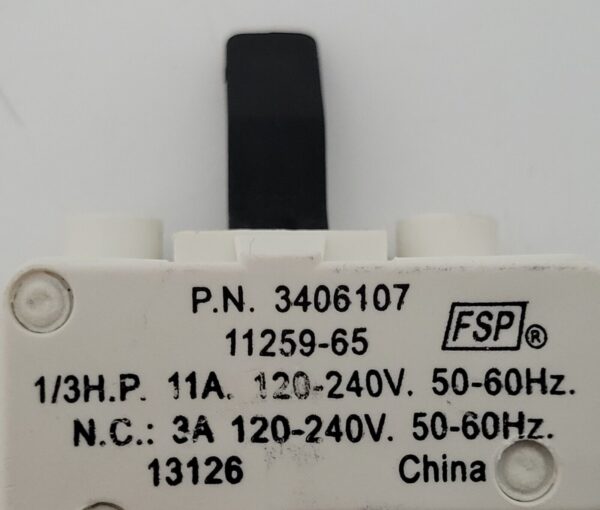 Genuine Dryer Maytag Door Switch Part#3406107 - Image 4