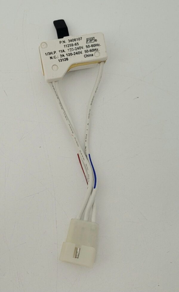 Genuine Dryer Maytag Door Switch Part#3406107