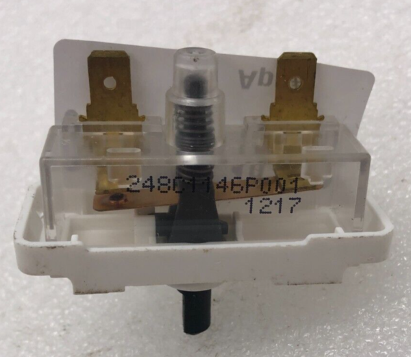 Genuine GE Dryer Push Start Switch part#248C1146P001