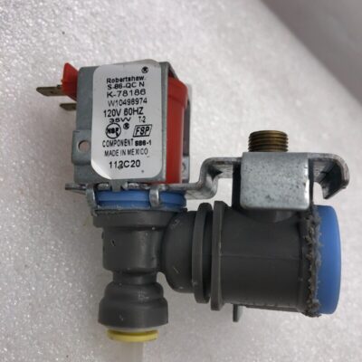 Genuine OEM Whirlpool Refrigerator Inlet Valve Part#W10498974