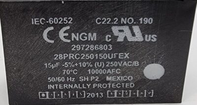 Genuine Refrigerator Frigidaire Capacitor Part#297286803 - Image 4