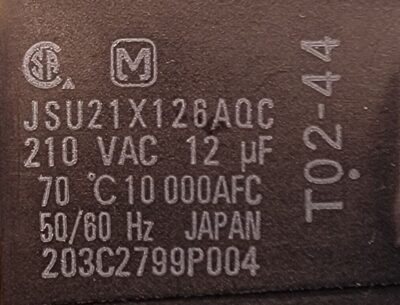 Genuine Refrigerator GE Capacitor Part#203C2799P004 - Image 4