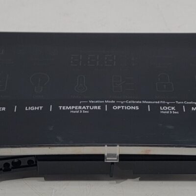 Genuine Refrigerator Kitchen Aid Display Control Board Part#W10677105