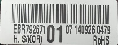 Genuine Refrigerator LG Circuit Board Part#EBR79267101 - Image 4