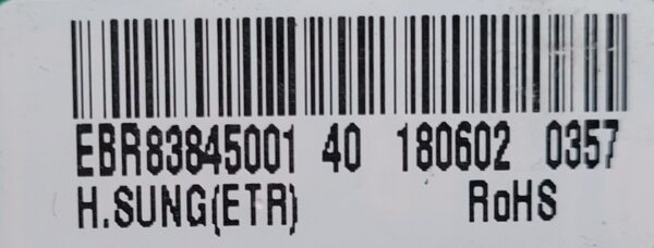 Genuine Refrigerator LG Circuit Board Part#EBR83845001 - Image 6