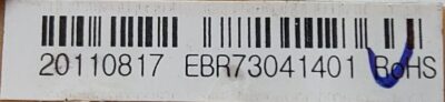 Genuine Refrigerator LG LED Control Board Part#EBR73041401 - Image 3