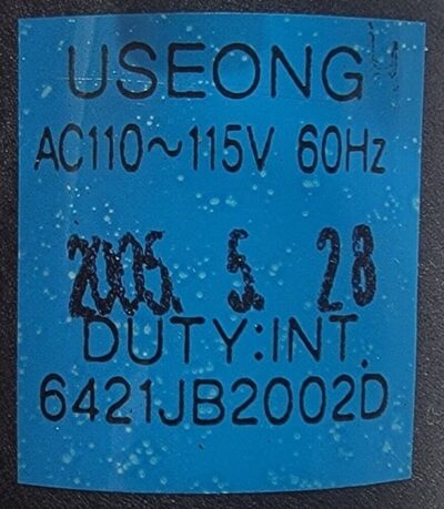 Genuine Refrigerator LG Solenoid Part#6421JB2002D - Image 4