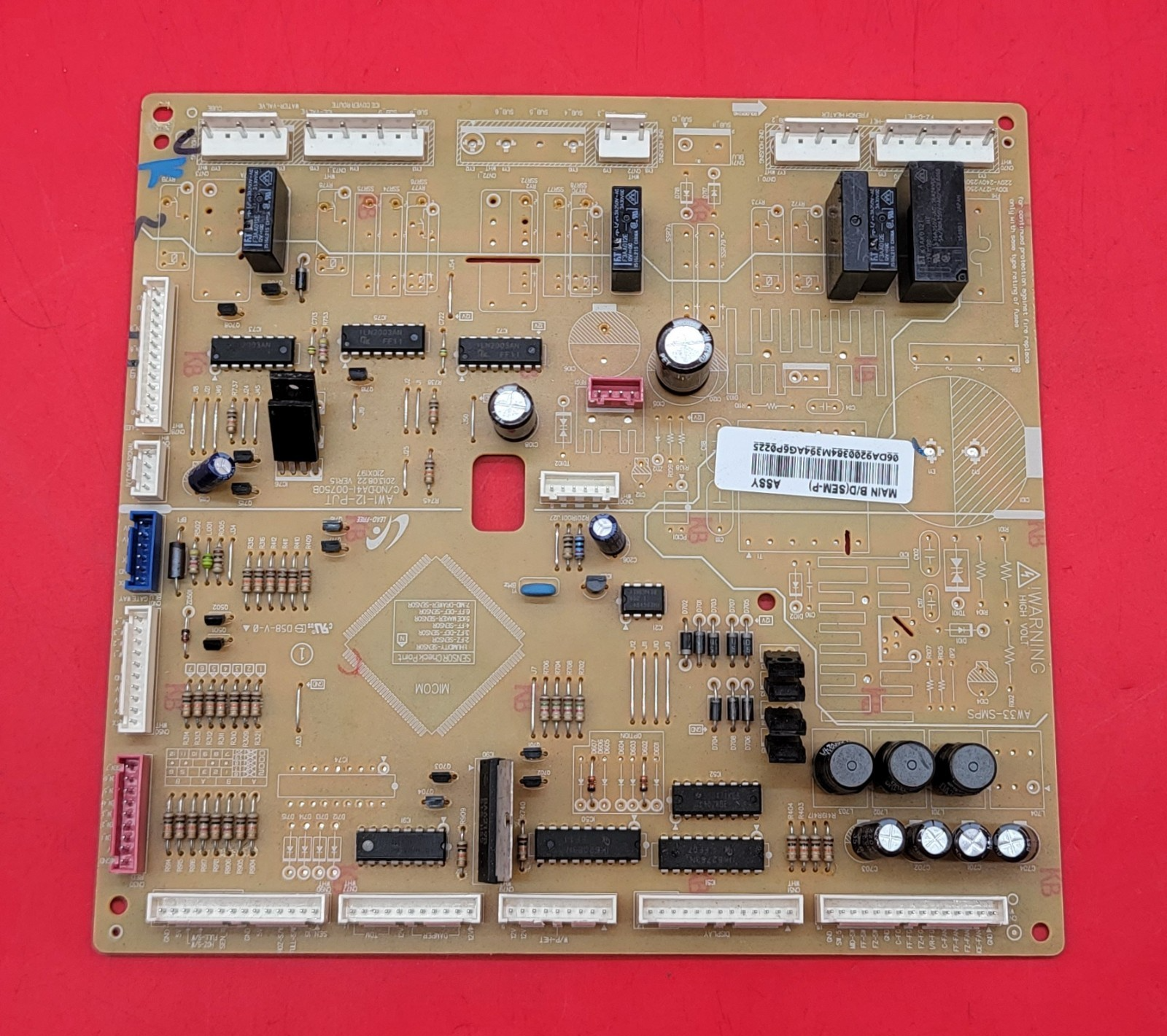 Genuine-Refrigerator-Samsung-Control-Board-PartDA92-00384M-406299042046 Genuine Refrigerator Samsung Control Board PartDA92 00384M 406299042046