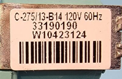 Genuine Washer Whirlpool Water Inlet Valve Part#W10423122 - Image 5