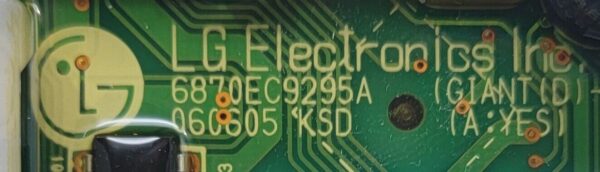 Genuine Dryer LG Control Board Part#6871EL2003A - Image 8