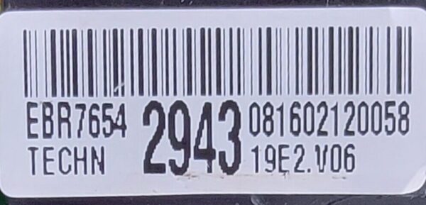 Genuine Dryer LG Control Board Part#EBR80240501 EBR76542943 - Image 6