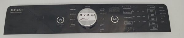 Genuine Dryer Maytag Control Panel Part#W10783696