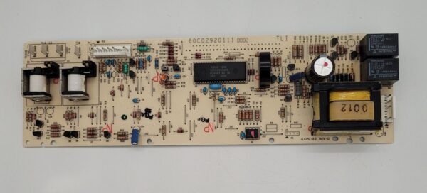 Genuine Oven Whirlpool Relay Control Board Part#60C02920111