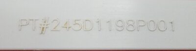 Genuine Refrigerator GE Glass Shelf Part#245D1198P001 - Image 4