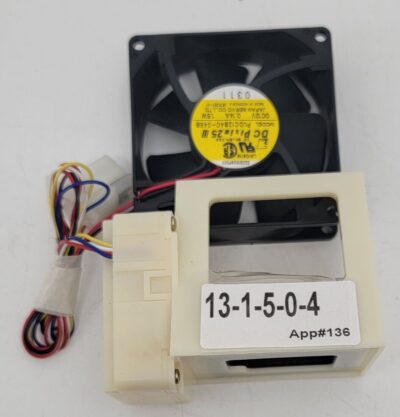 Genuine Refrigerator GE Profile Damper Fan Motor Part#200D1029P001 - Image 4