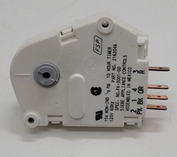 Genuine Refrigerator Kitchen Aid Defrost Timer Part#2162046 - Image 3