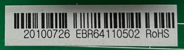 Genuine Refrigerator LG Circuit Board Part#EBR64110502 20100726 - Image 3