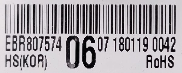 Genuine Refrigerator LG Circuit Board Part#EBR80757406 - Image 6