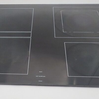 Genuine Stove Viking Glass Cooktop for Model VECU105-4BSB