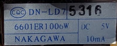 Genuine Washer LG Pressure Switch Part#6601ER1006W - Image 5