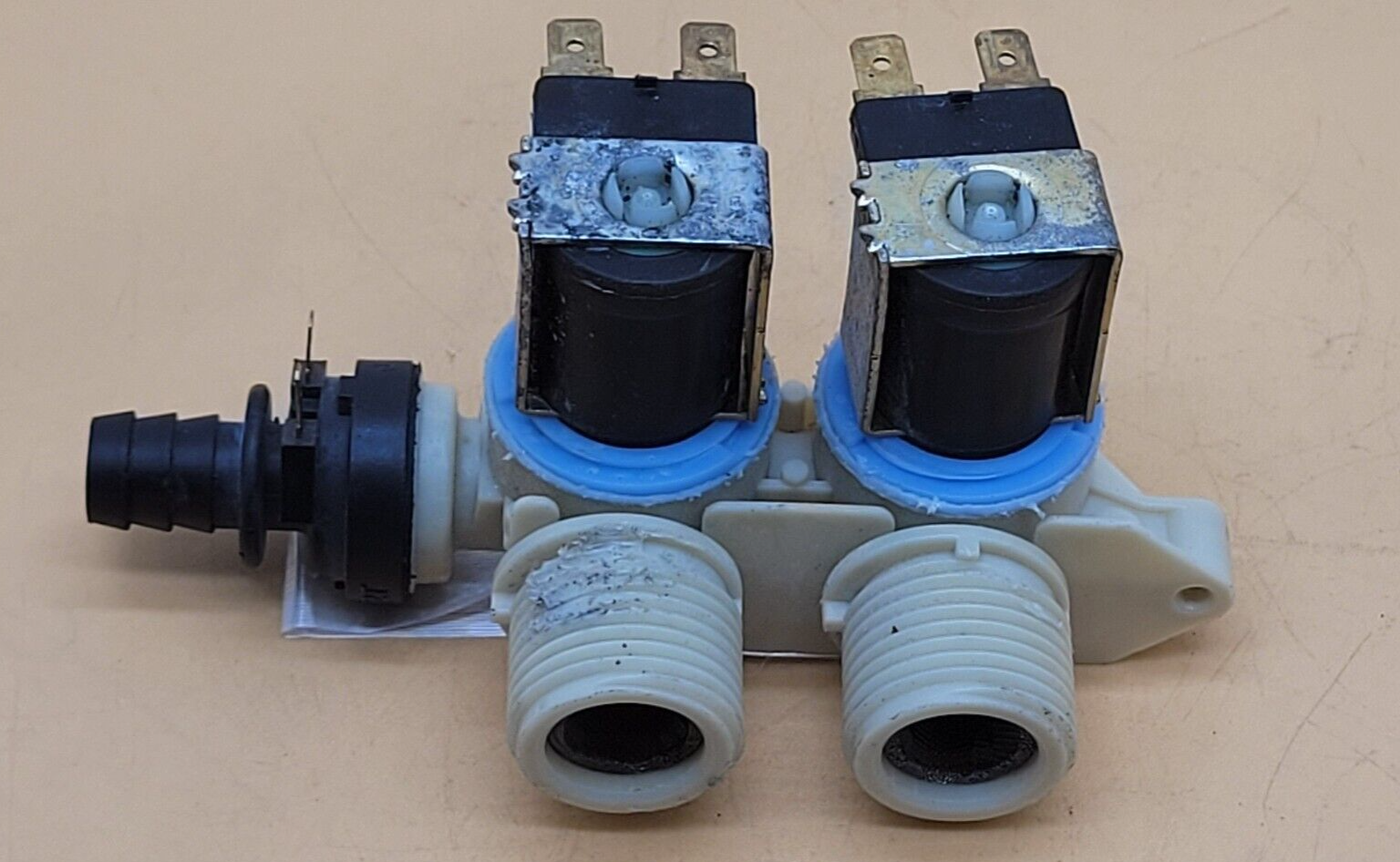 Genuine-WasherDryer-Whirlpool-Water-Inlet-Valve-PartWP3979345-405760930647 Genuine WasherDryer Whirlpool Water Inlet Valve PartWP3979345 405760930647