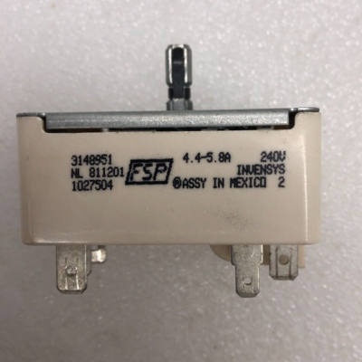 Genuine Whirlpool Range Element Switch Part#3148951