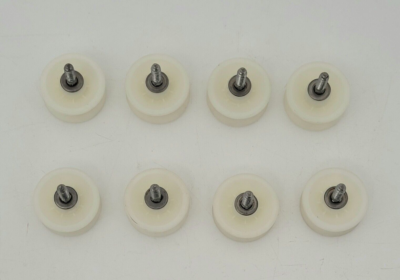 Genuine Dishwasher Hotpoint Upper Rack Roller Set Part#WD12X332 - Image 4