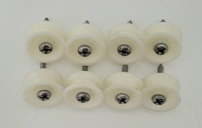 Genuine Dishwasher Hotpoint Upper Rack Roller Set Part#WD12X332