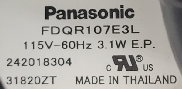 Genuine Refrigerator Frigidaire Condenser Fan Motor Part#242018304 - Image 4