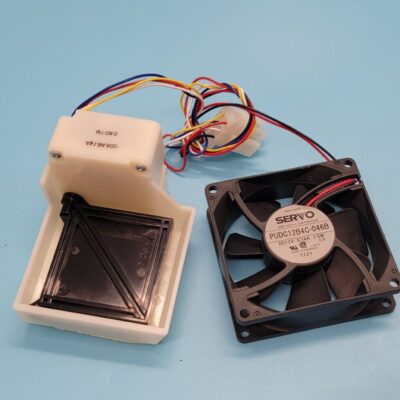 Genuine Refrigerator GE Air Damper w/Fan Part#US005876014A 200D2139G002