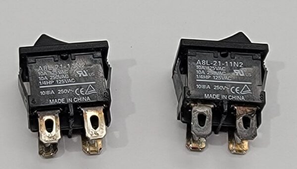 Genuine Refrigerator GE Switch Set Part#A8L-21-11N2