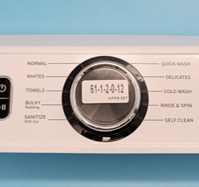 Genuine Washer GE Control Panel w/Board Part#20206615 308D1567G015 WH22X29545 - Image 6