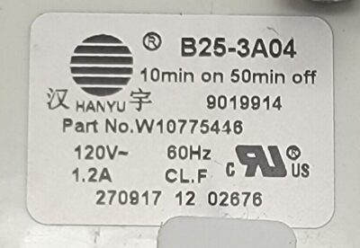 Genuine Washer Maytag Drain Pump Part#W10775446 - Image 4