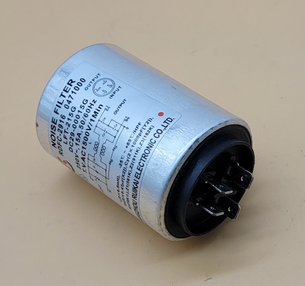 Genuine-Washer-SamsungElectrolux-Noise-Filter-PartDC29-00015G-405992179368 Genuine Washer SamsungElectrolux Noise Filter PartDC29 00015G 405992179368