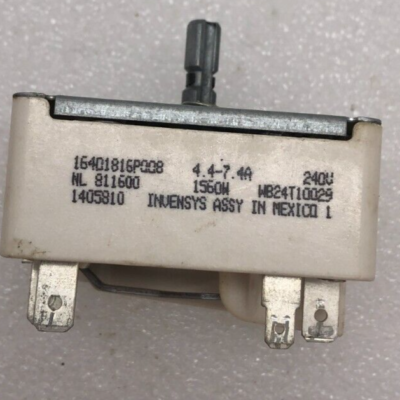 Genuine GE Range Infinite Switch Part#164D1816P008 NL811600 1405810