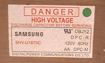 Genuine Microwave Samsung Transformer Part#SHV-U1870C - Image 5