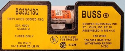 Genuine Microwave Thermador Fuse Block Part#BG3021SQ - Image 4