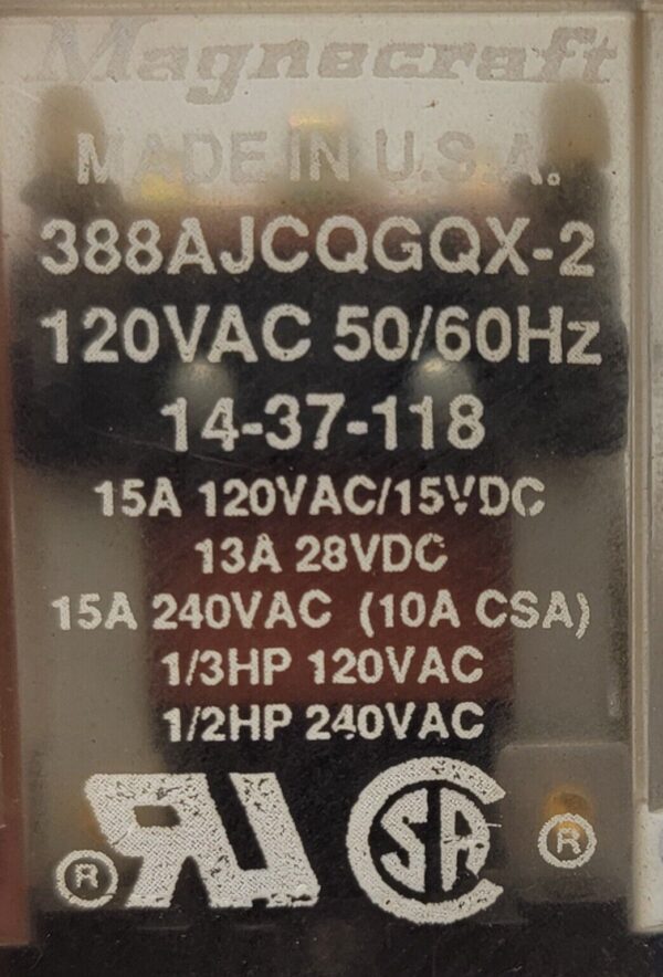 Genuine Oven Thermador Relay Part#14-37-118 - Image 4