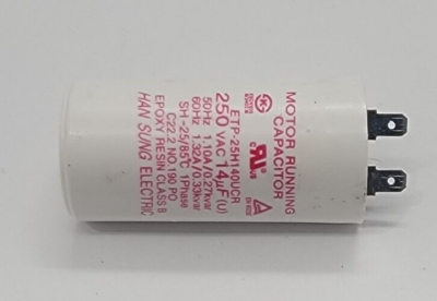 Genuine Refrigerator LG Capacitor Part#ETP-25H140UCR