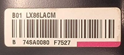 Genuine Refrigerator LG Compressor Part#LX86LACM - Image 5