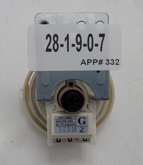 Genuine Washer LG Pressure Switch Part#6601ER1006 - Image 4