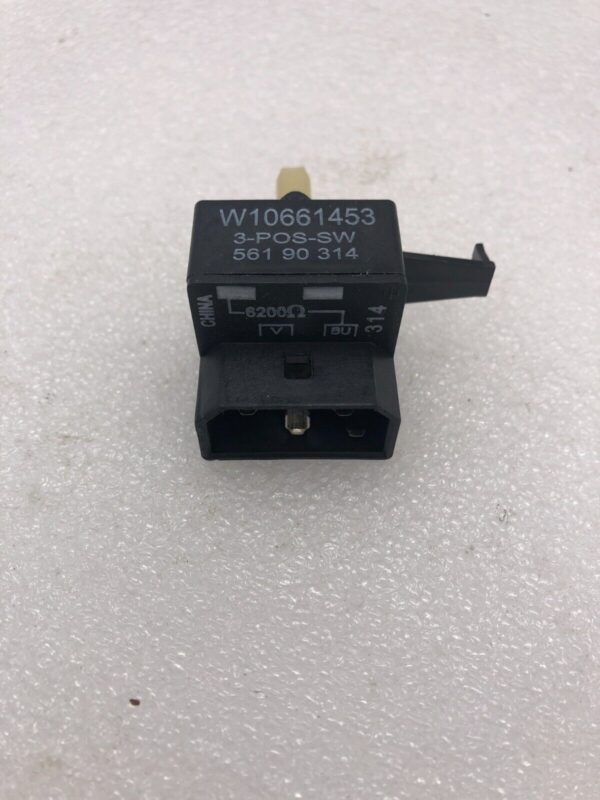 Genuine Whirlpool Maytag Kenmore Dryer Temperature Switch part#W10661453 - Image 3